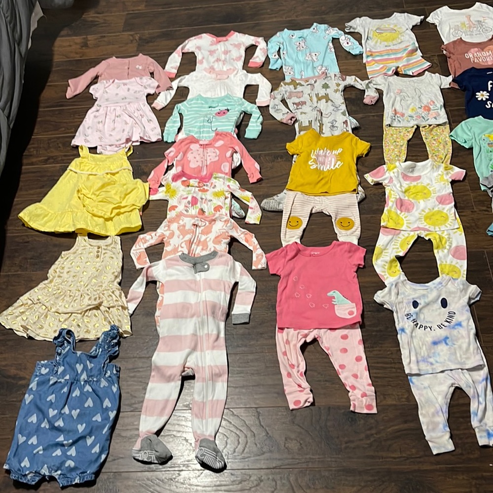SOLD 9-12 month baby girl bundle